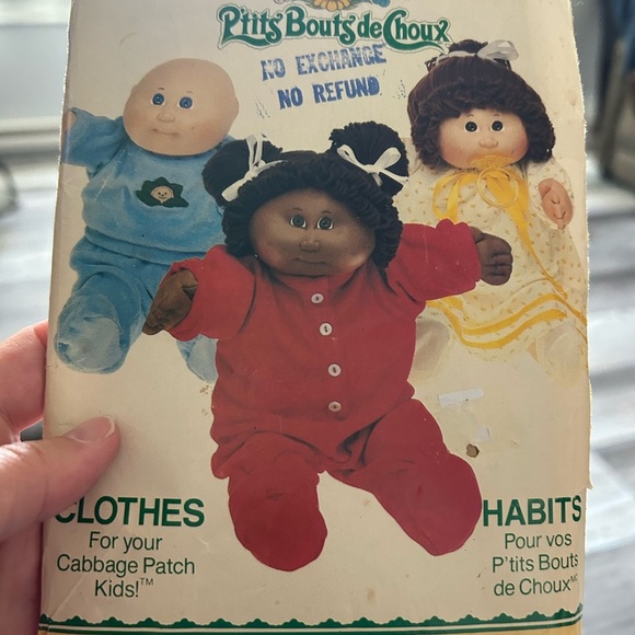 4/$50 sewing butterick 329 kit Cabbage Patch Kids Clothes Set 🪡 - Picture 1 of 7